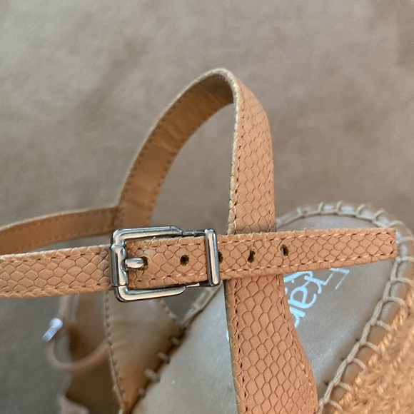 FRANCO SARTO “CESIA” ESPADRILLE WEDGE‎ SANDALS SIZE 8.5 - Picture 10 of 15